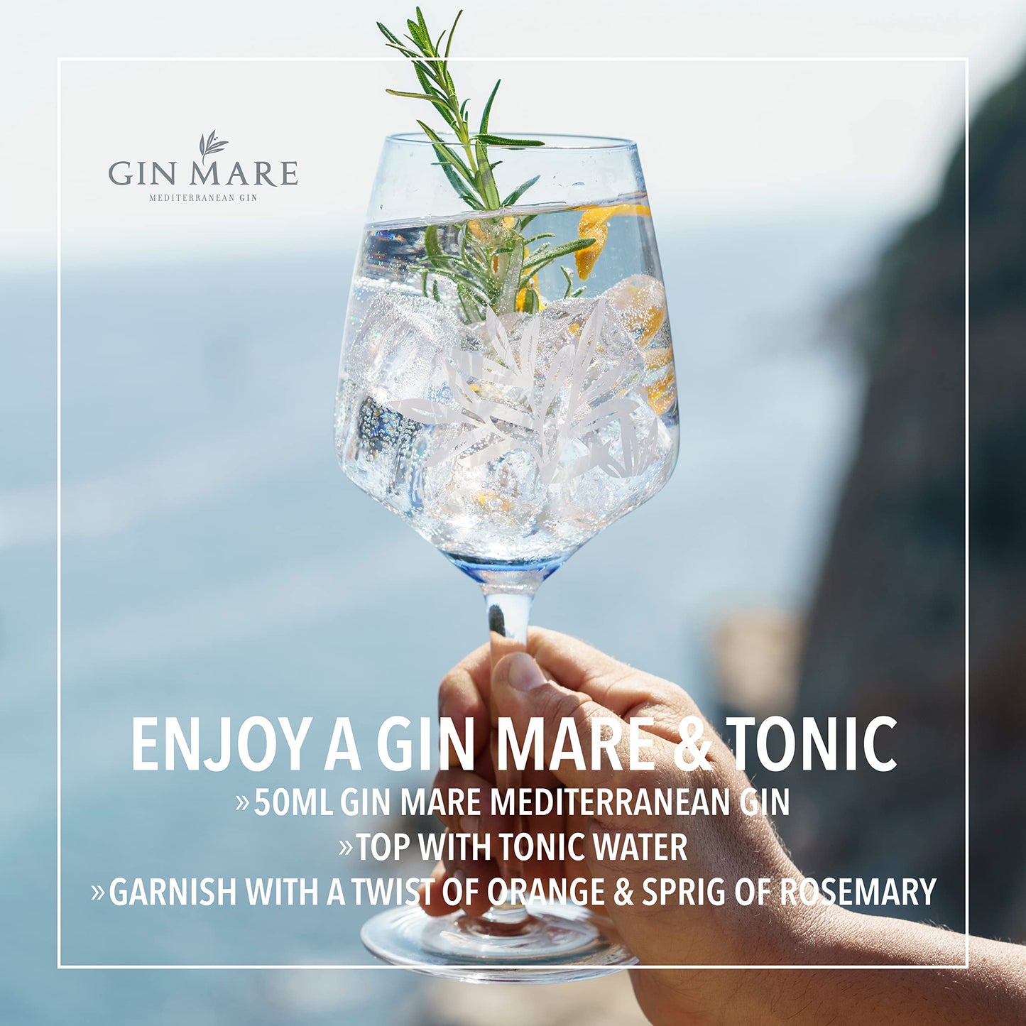 - Gin Mare Mediterranean Gin | 70cl -
