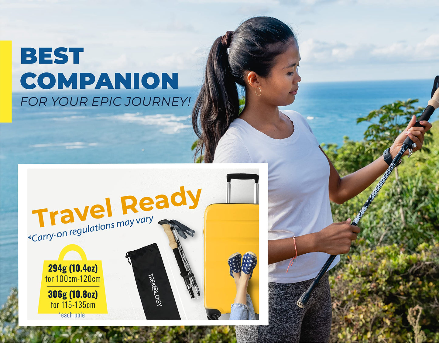 - Trekology Walking Poles TREK-Z | Nordic Walking Poles for Men -