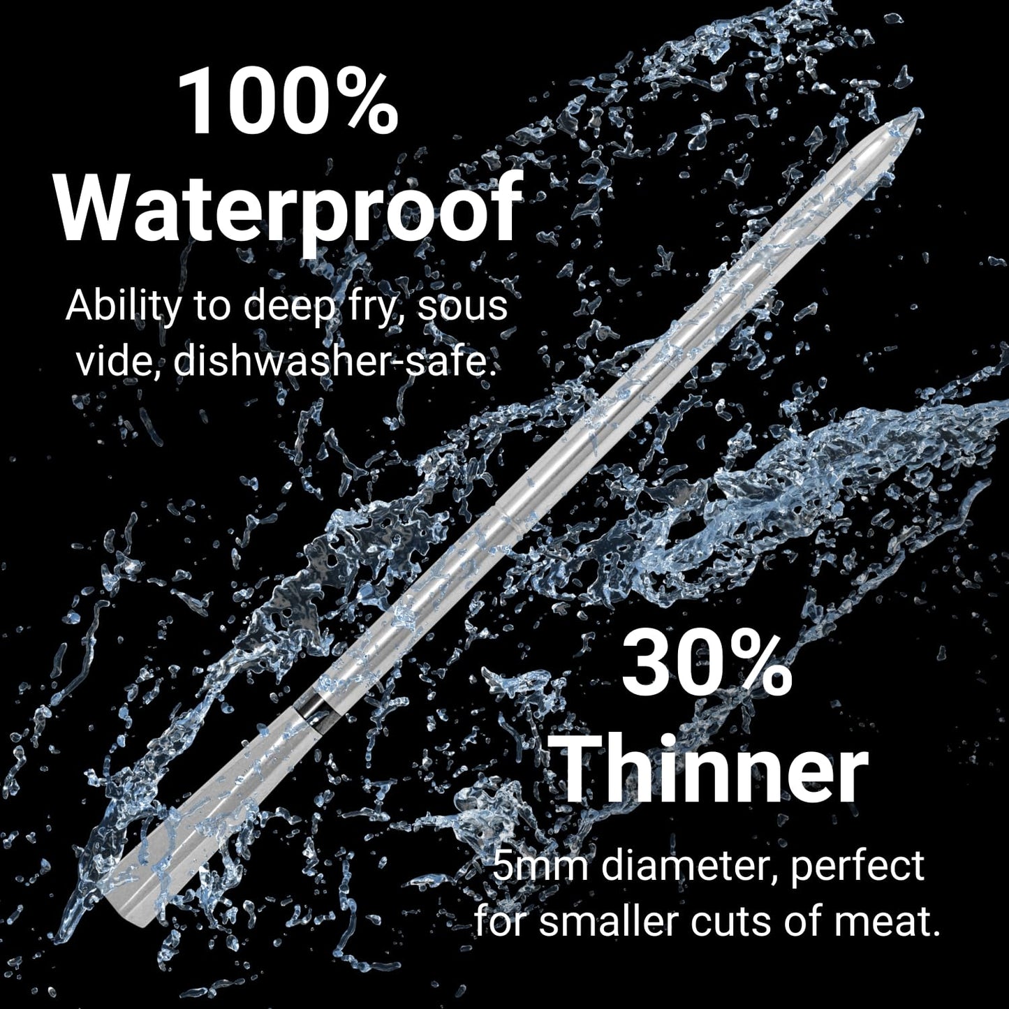 - MEATER 2 Plus: Direct Heat Grilling at 550°C, Smart Meat Thermometer