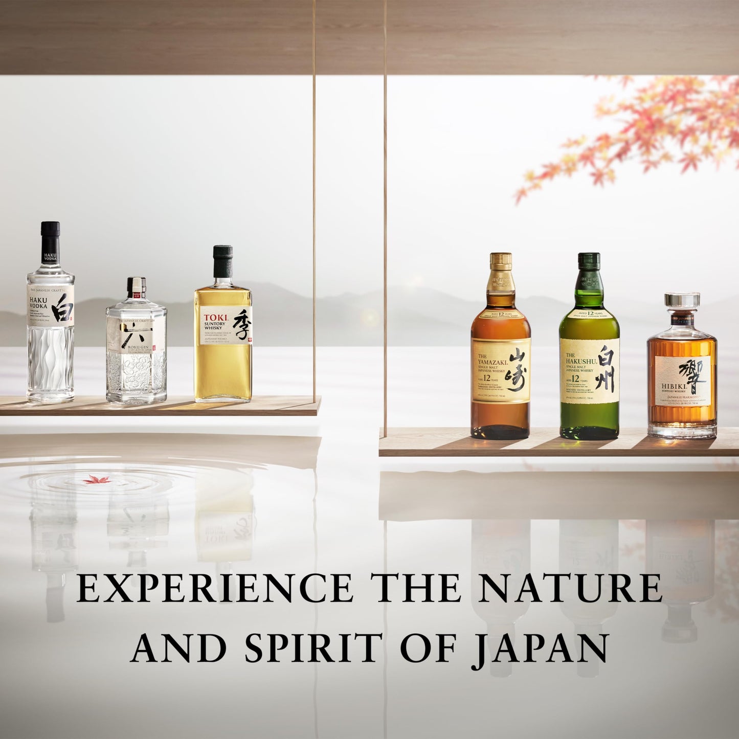 - Roku Suntory | Japanese | Craft | Gin | Crisp | Cherry Blossom, Yuzu and Sansho Pepper -