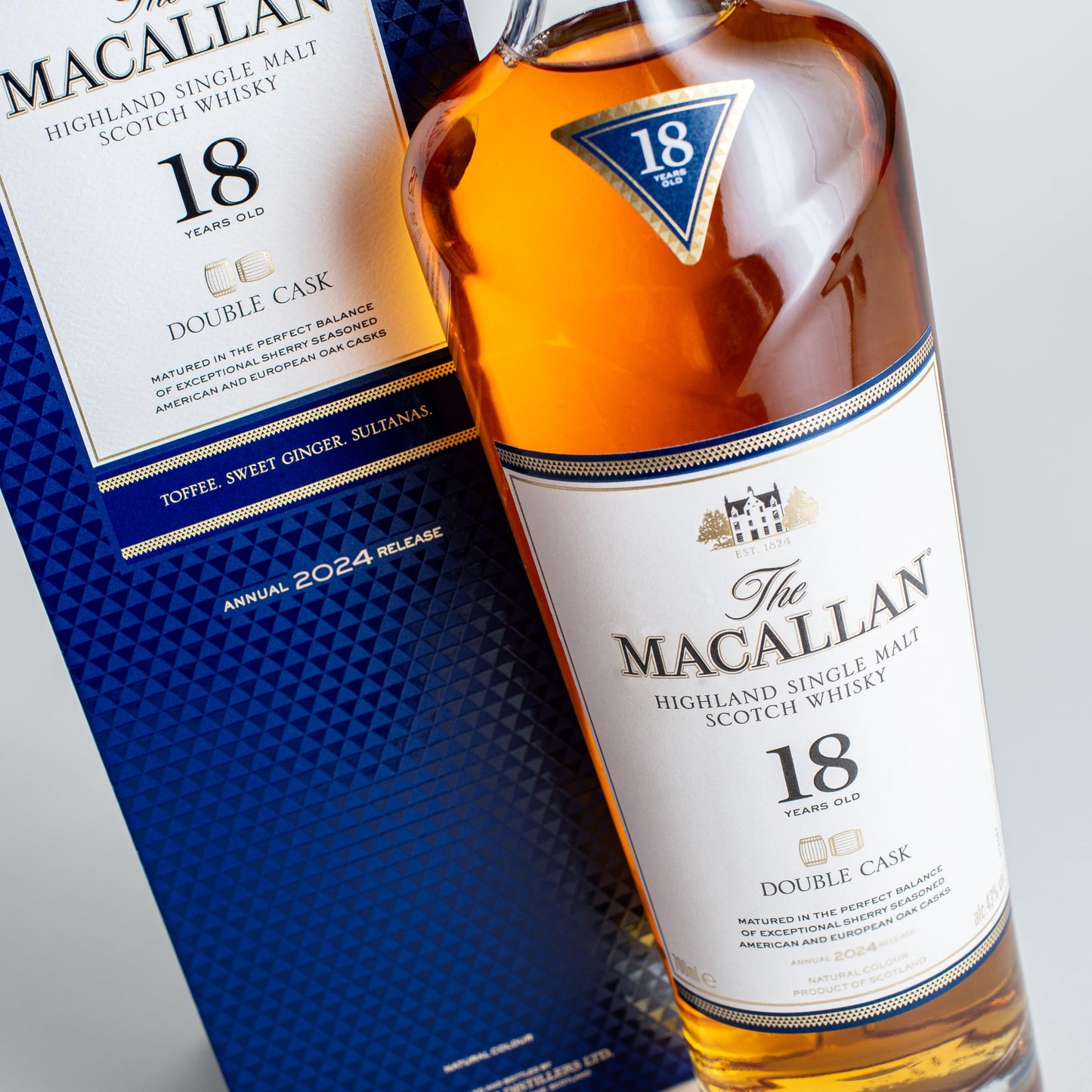 - The Macallan Double Cask | 18 Years Old Single Malt Scotch Whisky -