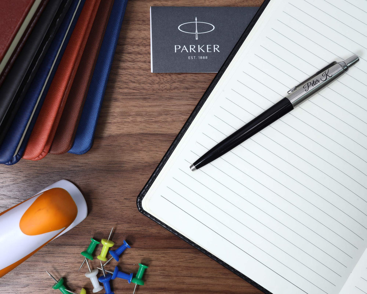 - Personalised Custom Parker Jotter Pen + Gift Box -