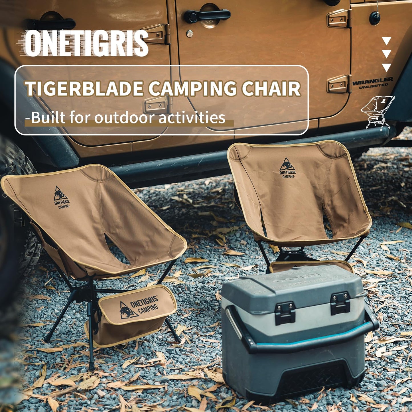 - OneTigris Camping Chair | Lightweight Compact Portable Folding Chair for Camping -