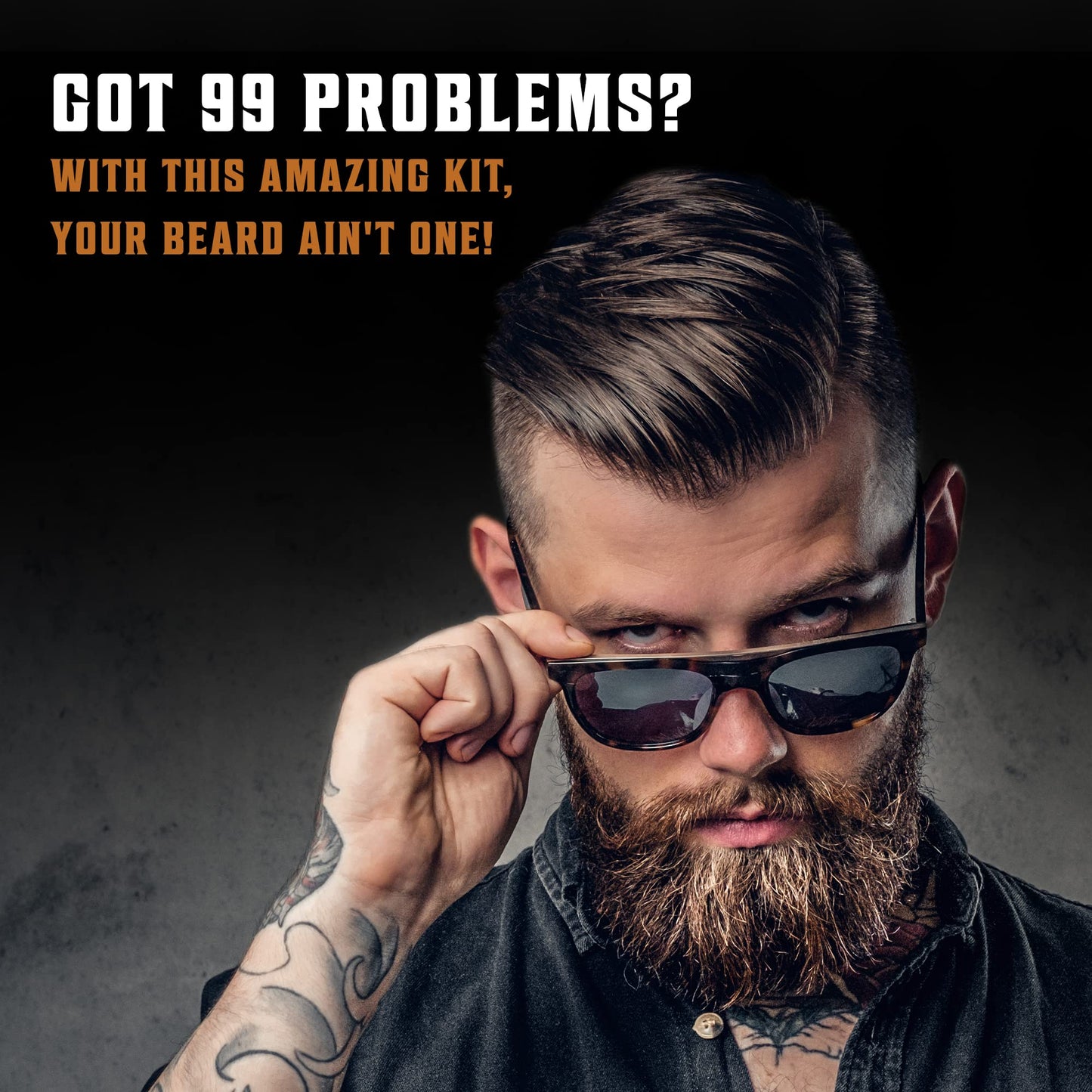 - Viking Revolution - Beard Brush For Men -