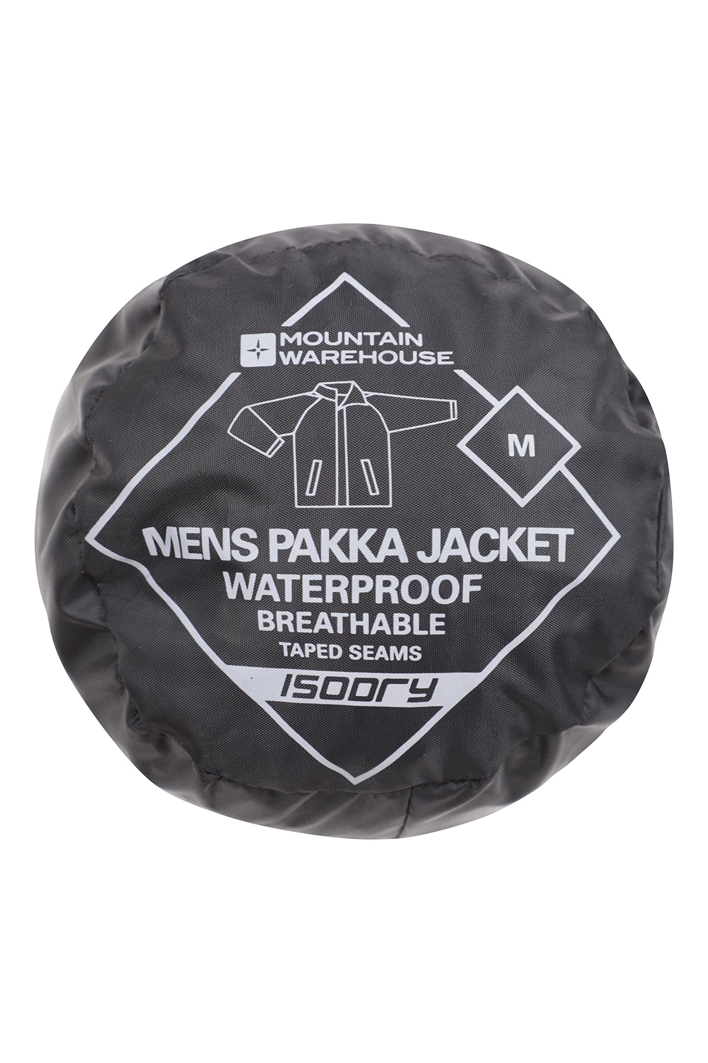 - Mountain Warehouse Pakka Mens Waterproof Packable Jacket | IsoDry, Lightweight & Breathable Raincoat -