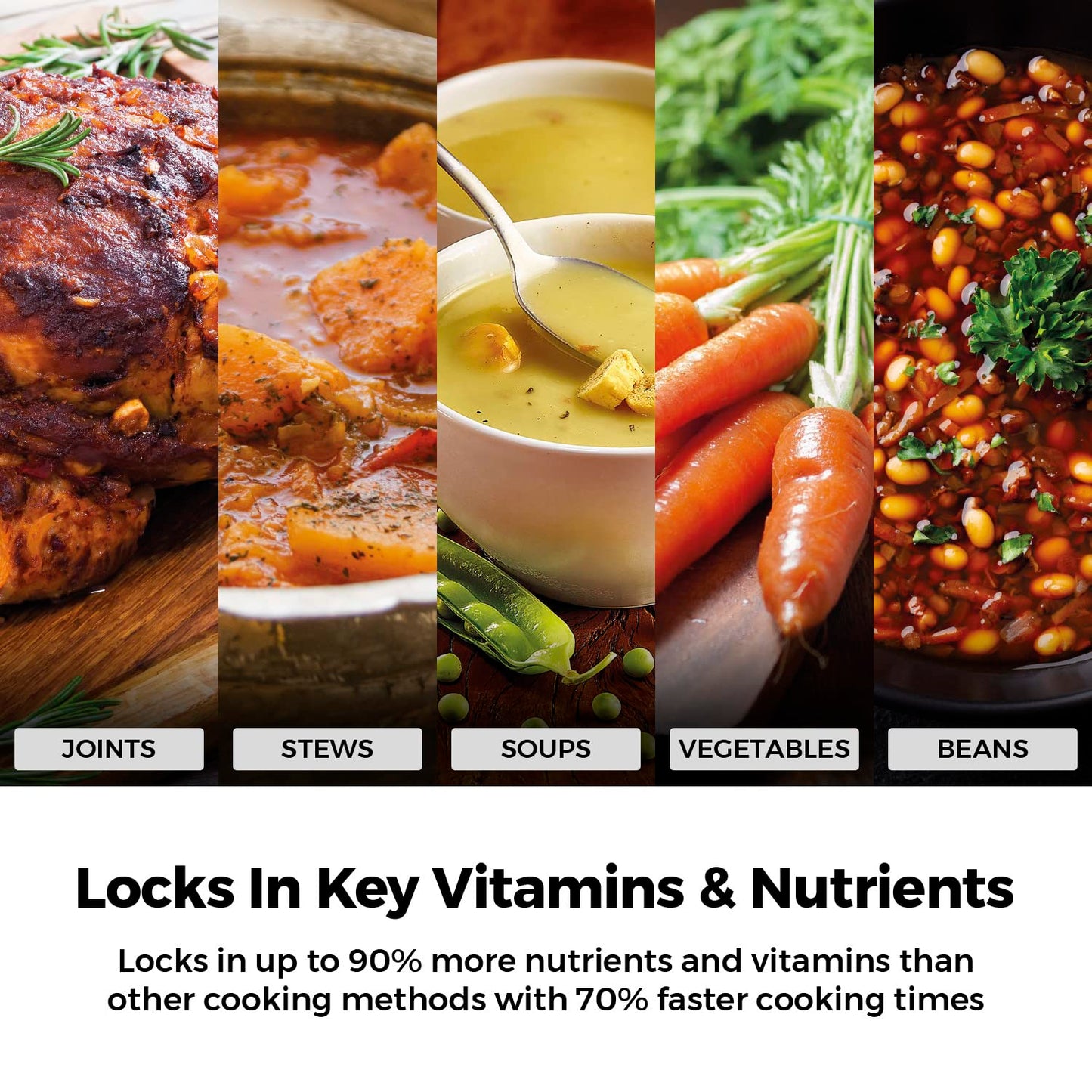 - Tower T920004S4L Express Pressure Cooker | Bakelite Handle | Secure Locking Lid -