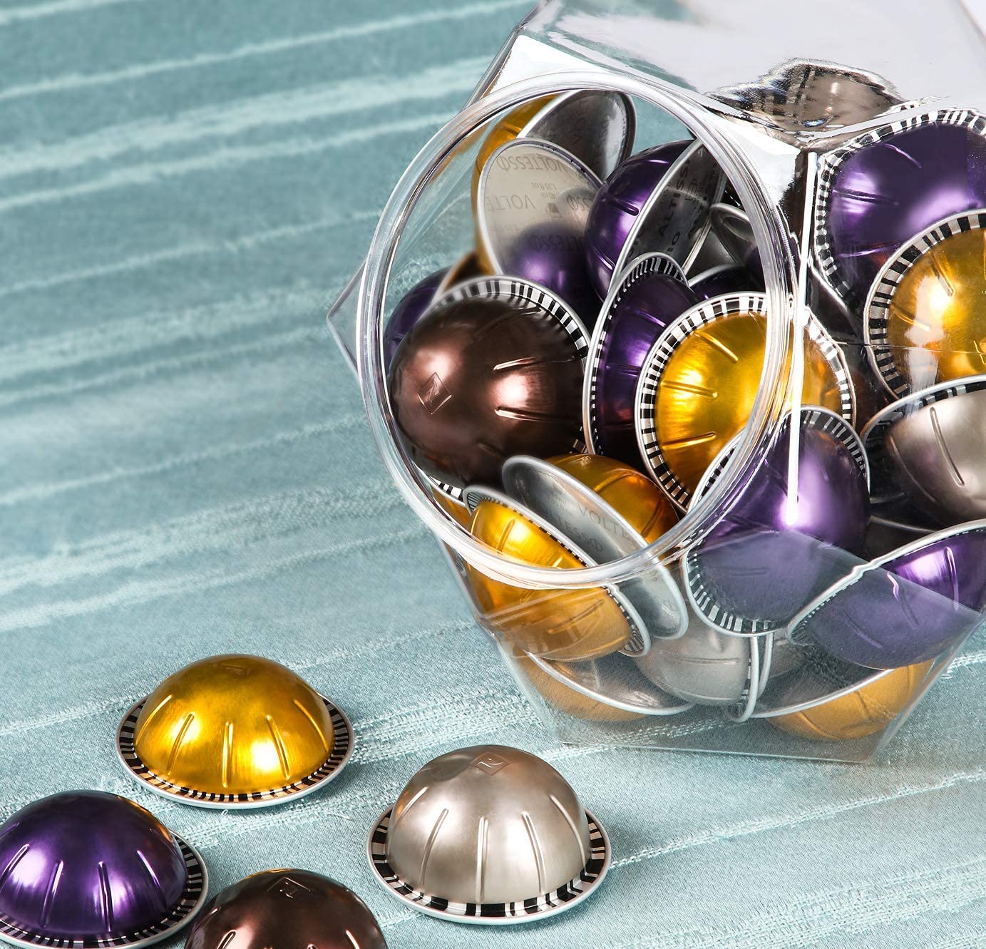 - Large Coffee Pod Holder | For Nespresso Vertuoline Capsule -