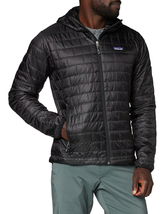 - PATAGONIA Men's Nano Puff Hoody | Black -