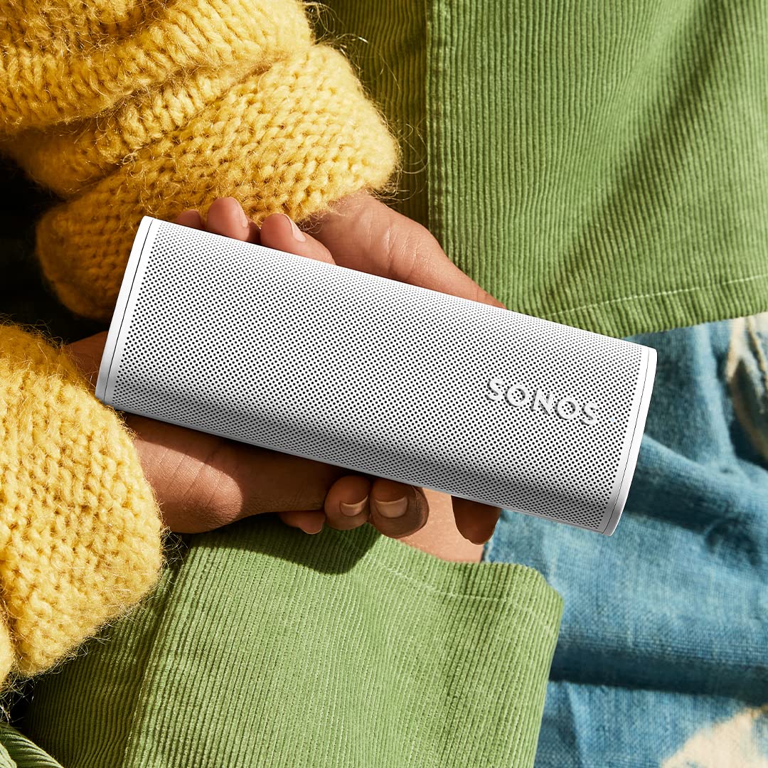 - Sonos Roam | The portable smart speaker for all your listening adventures | White -