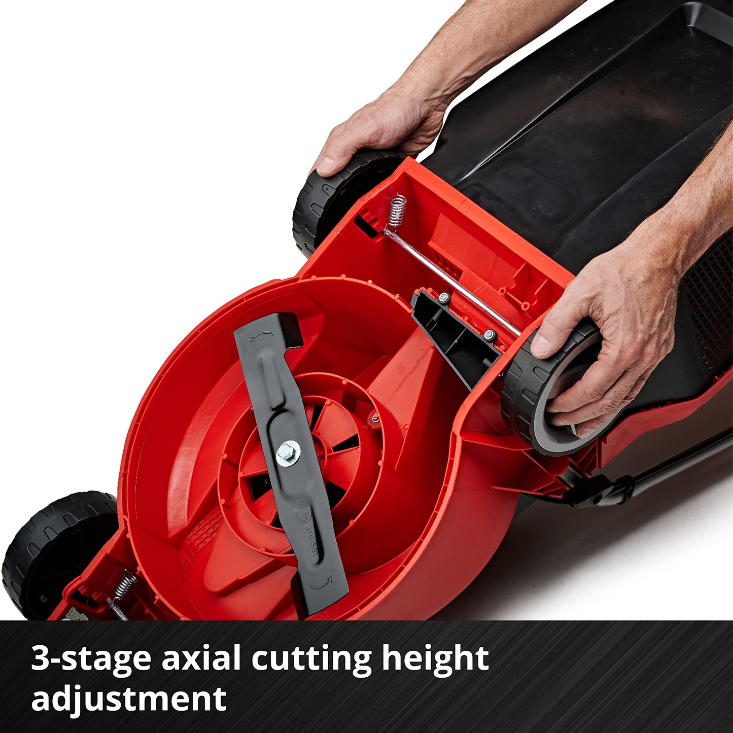 - Einhell Power X-Change 18/30 Cordless Lawnmower With Battery and Charger | 18V | Brushless Motor | 30cm Cutting Width | 25L Grass Box | 3 Cutting Heights -