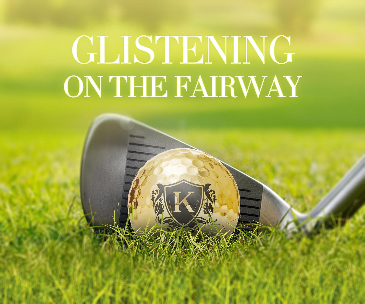CybGene Golf Gifts for Men Unique, Personalised Coloured Golf Balls, Cool Accessories for Golf Lovers, Golfers, for Birthday and Christmas