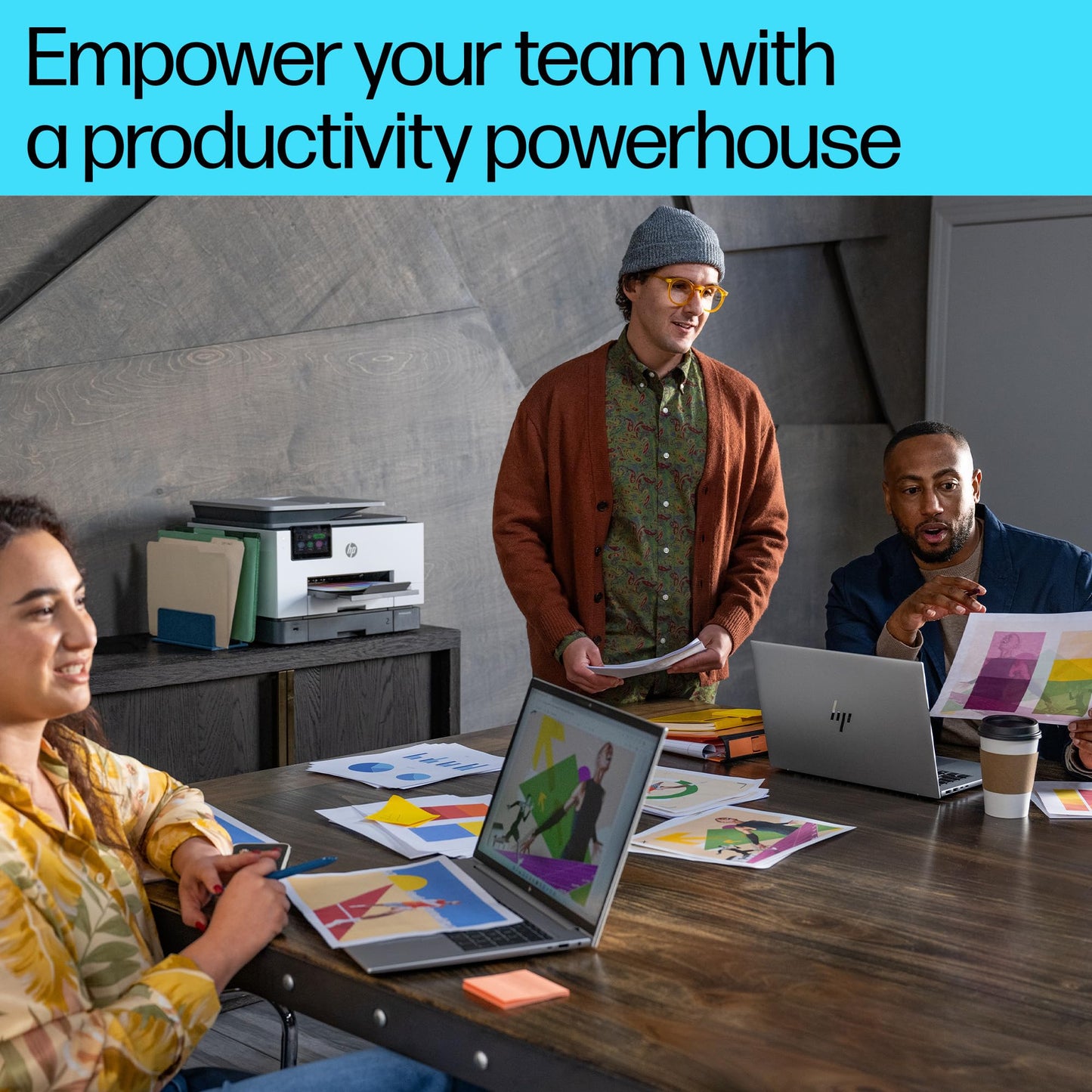 - HP OfficeJet Pro 9132e All-in-One Printer | Colour | Printer for Small Office | Print, Scan, Copy Automatic document feeder| 2 Tray | 3 months Instant Ink with HP | Easy Setup | Up To 3 Years Warranty -