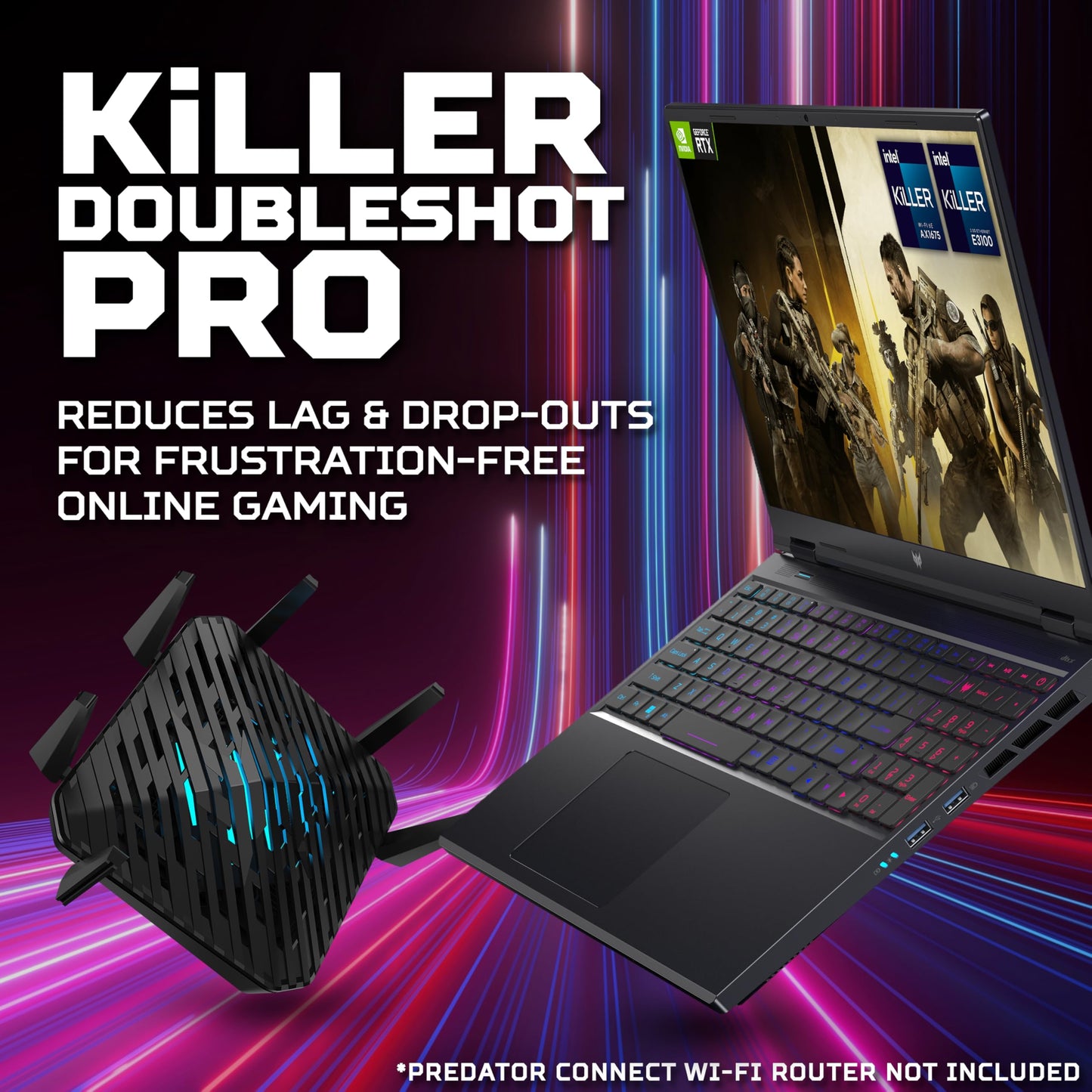 Acer Predator Helios Neo 16 PHN16-72 Gaming Laptop - Intel Core i7-14650HX, 16GB, 1TB SSD, NVIDIA GeForce RTX 4060 8G, 16" WQXGA IPS 165Hz, Windows 11, Black