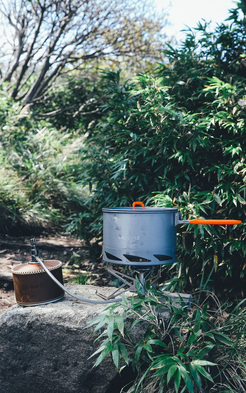 - Fire-Maple Feast Heat Exchanger Set | Compact Camping Cookware Kit | Nested Design -