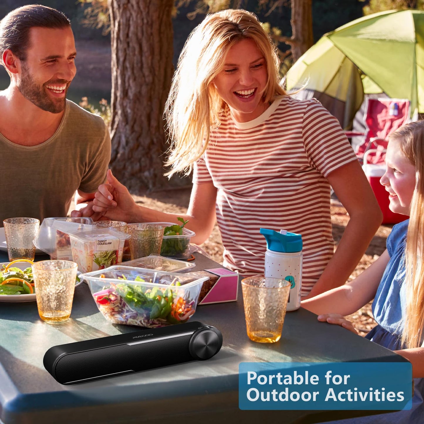 - Jeecoo A30 PC Speakers | Computer Speakers for Desktop Monitor | USB Powered PC Soundbar | 3.5mm Aux Input Wired Soundbar for Desktop -