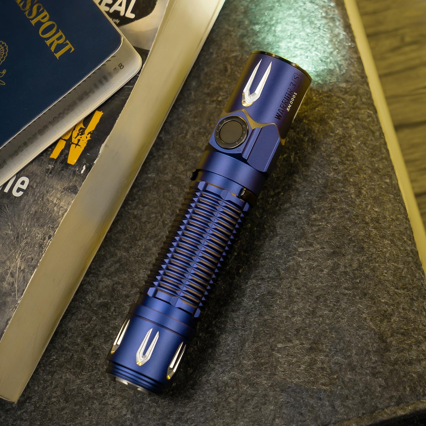 - OLIGHT Warrior 3S Tactical Torch | 2300 Lumens | Powerful Dual-Switch | Rechargeable -