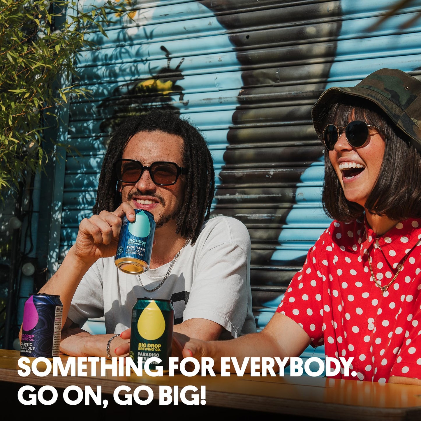 Big Drop Galactic Milk Stout - Naturally Brewed Richly Flavoured & Alcohol Free - Vegetarian & Gluten Free (12 x 330ml Cans)