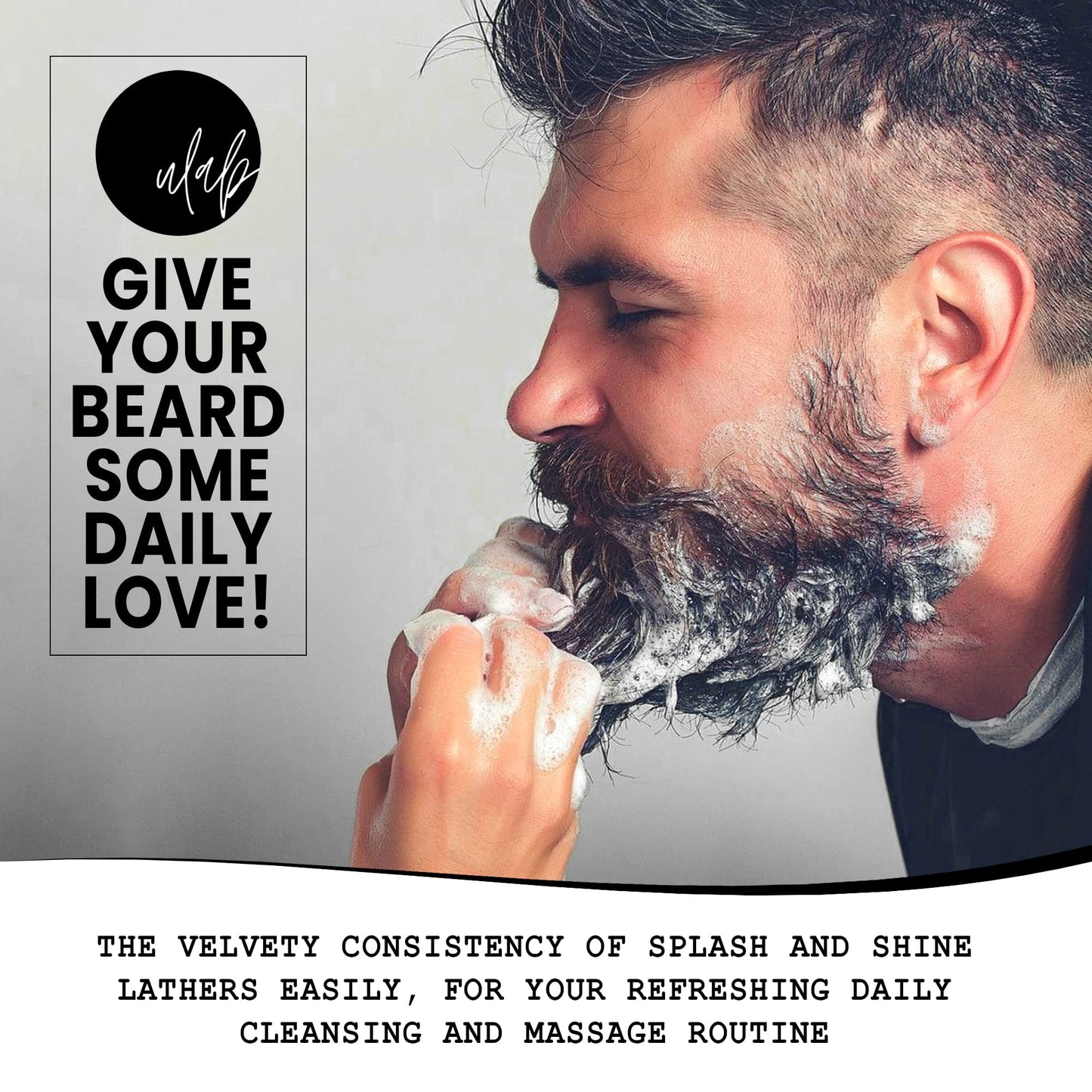 - Splash and Shine Beard Shampoo | Beard Conditioner | Deep Sea Scent Beard Wash and Conditioner for Men (2 x 150ml) -