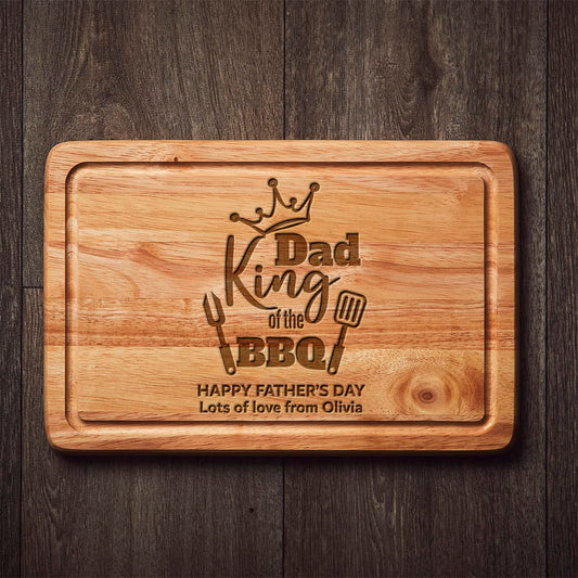- Personalised BBQ King Chopping Board -