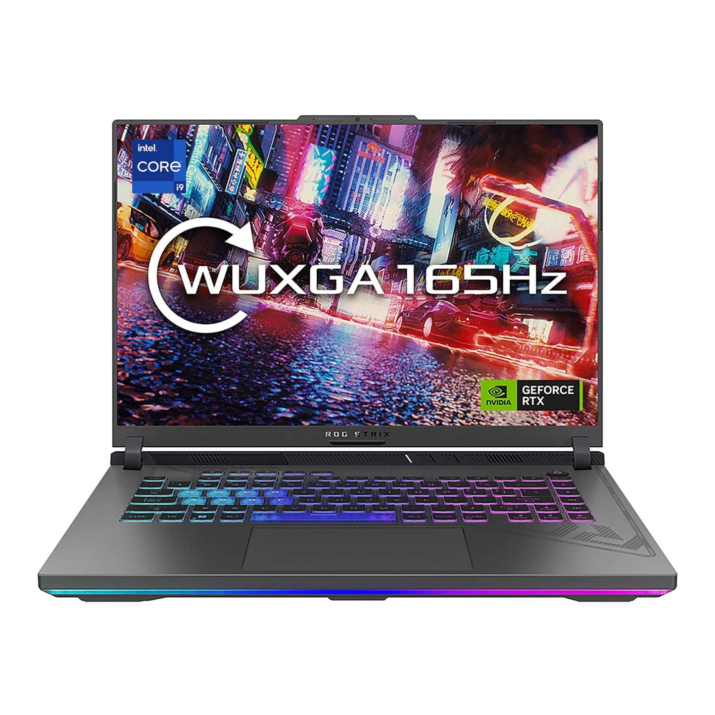 ASUS ROG Strix 16 G614JIR 16.0" WUXGA 165Hz Gaming Laptop (Intel i9-14900HX, NVIDIA GeForce RTX 4070 Laptop GPU, 16GB RAM, 1TB PCIe SSD, Windows 11 Home)