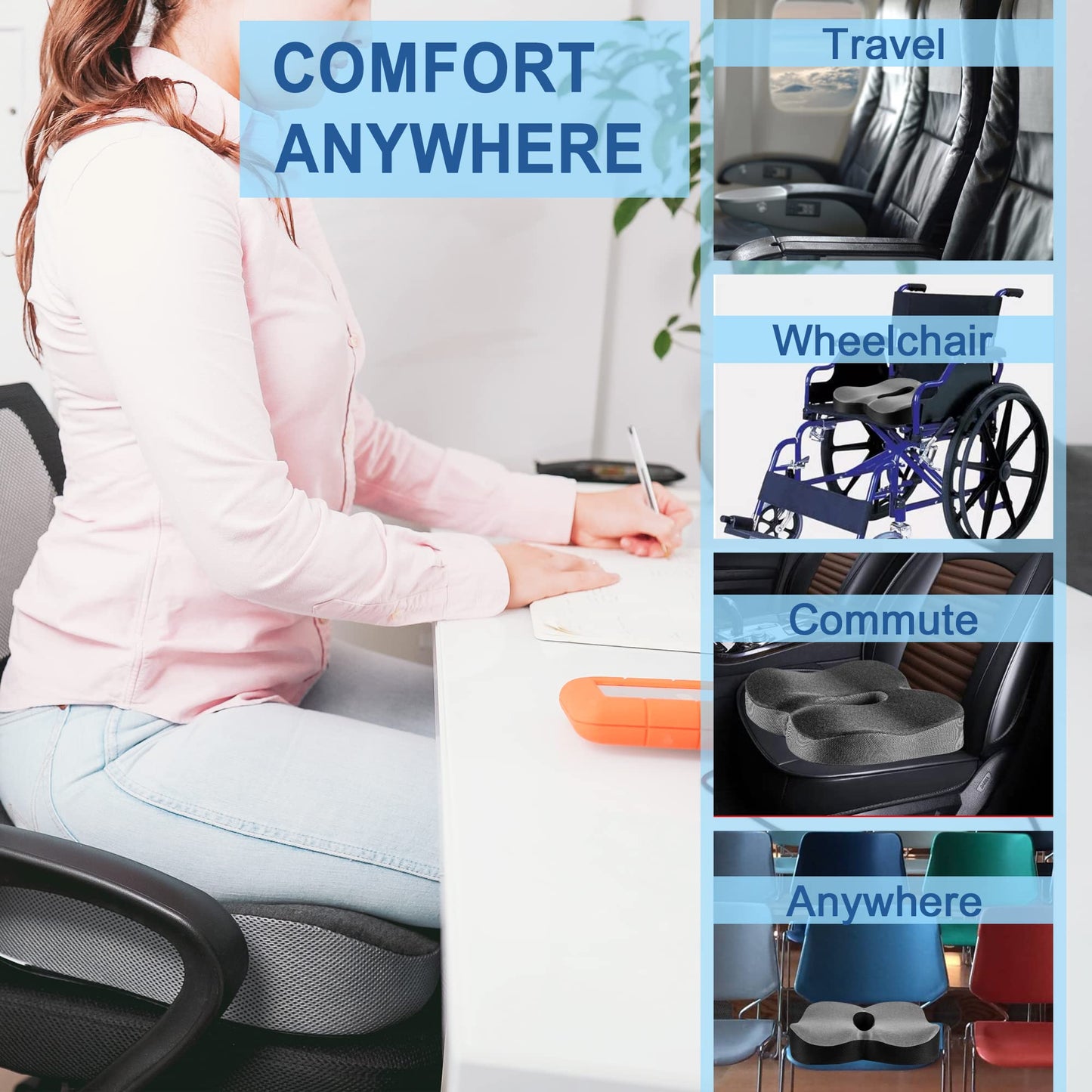 - Elviros Seat Chair Cushion -