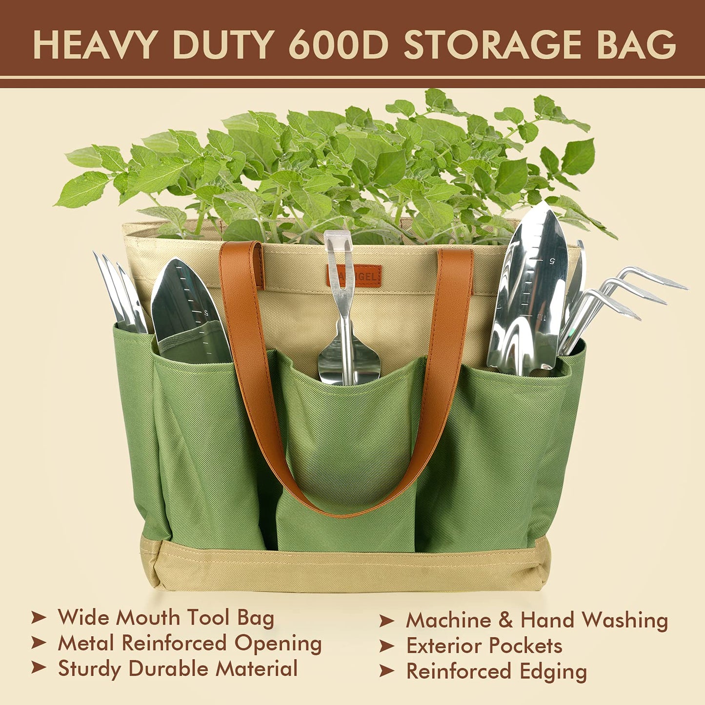 - Gardening Tools Set | Garden Tool Kit with Outdoor Hand Tools -