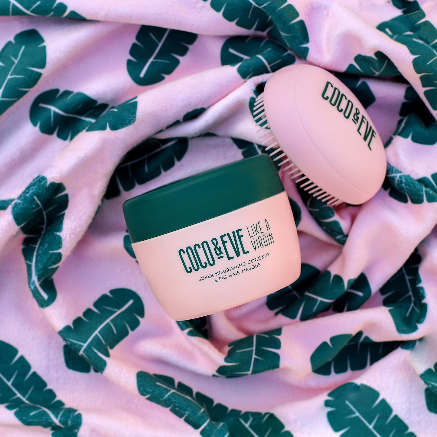 Coco & Eve That’s A Wrap Bundle. Hair Mask, Tangle Tamer and Microfibre Hair Towel Wrap for All Hair Types (212ml)