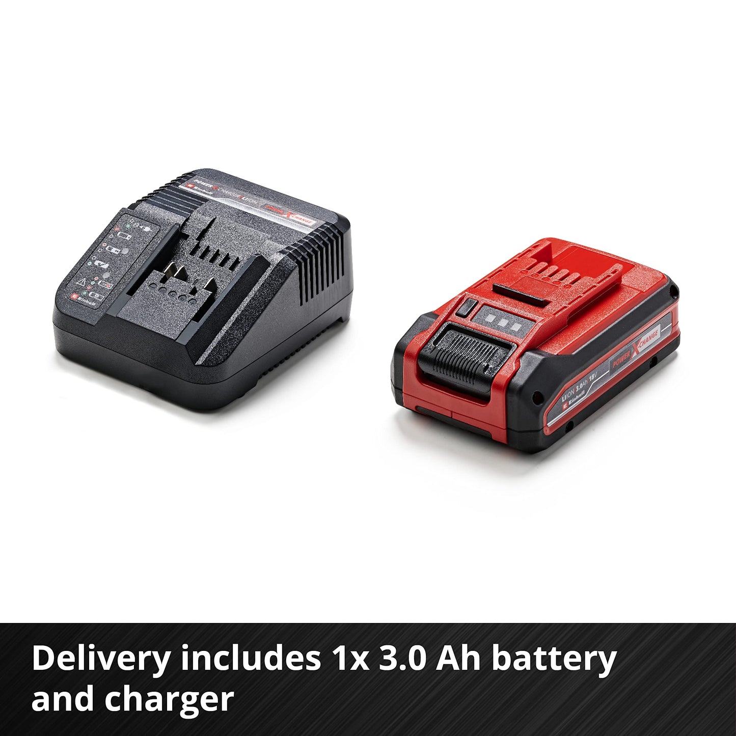 - Einhell Power X-Change 18/30 Cordless Lawnmower With Battery and Charger | 18V | Brushless Motor | 30cm Cutting Width | 25L Grass Box | 3 Cutting Heights -