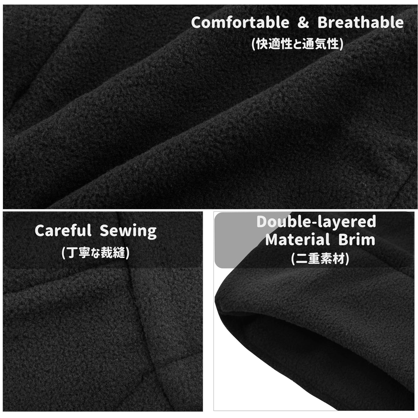 Azarxis Kids Balaclava Fleece Hat Thermal Full Face Cover Cap Winter Warm Neck Warmer Hood Windproof Adjustable for Boys Girls Skiing Snowboarding Skating Cycling Hiking Outdoor (Light Purple)