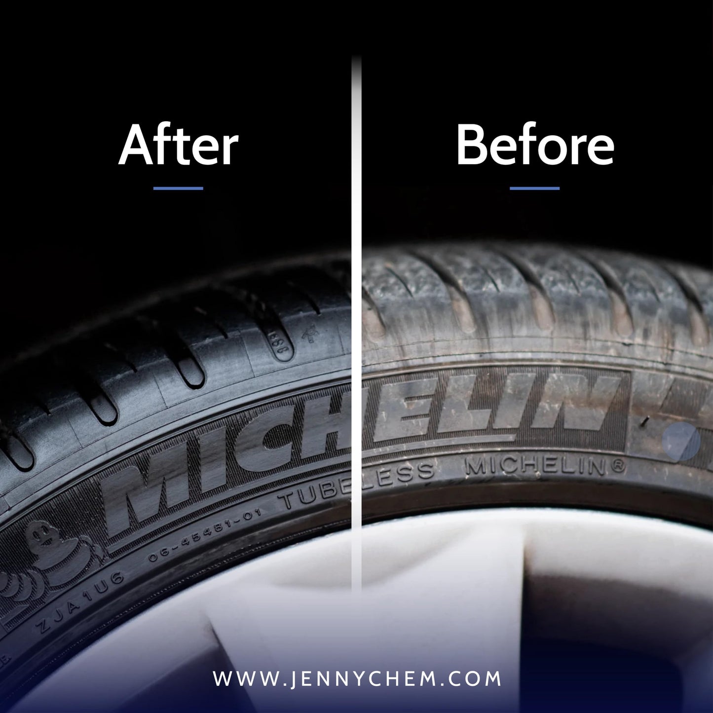 - Jennychem Car Tyre Shine | Easy to Use Tyre Dressing | 5L | Long-lasting Gel for Superior Cleaning -