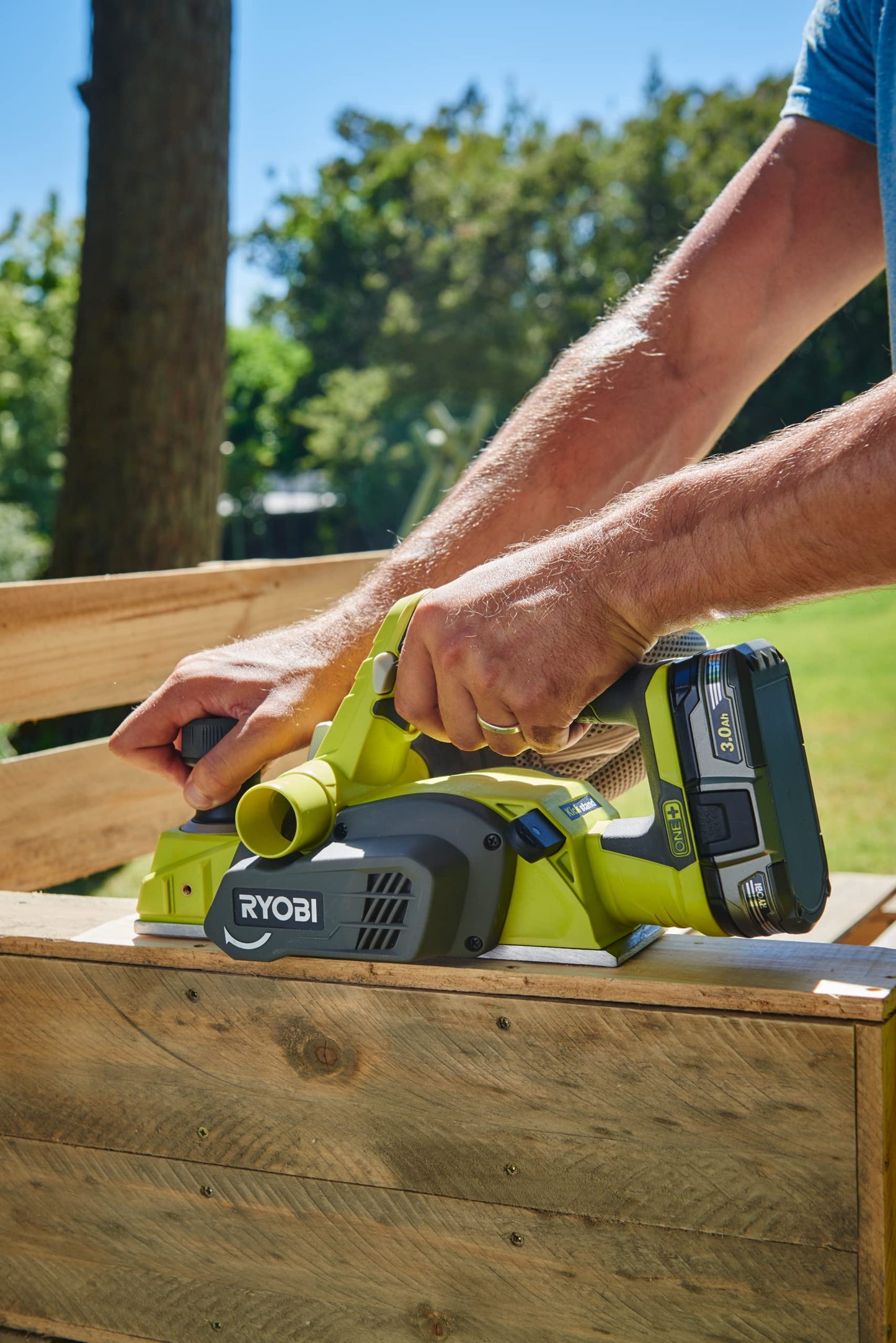 - Ryobi R18PL-0 18V ONEPlus | Cordless Planer | (Body Only) -