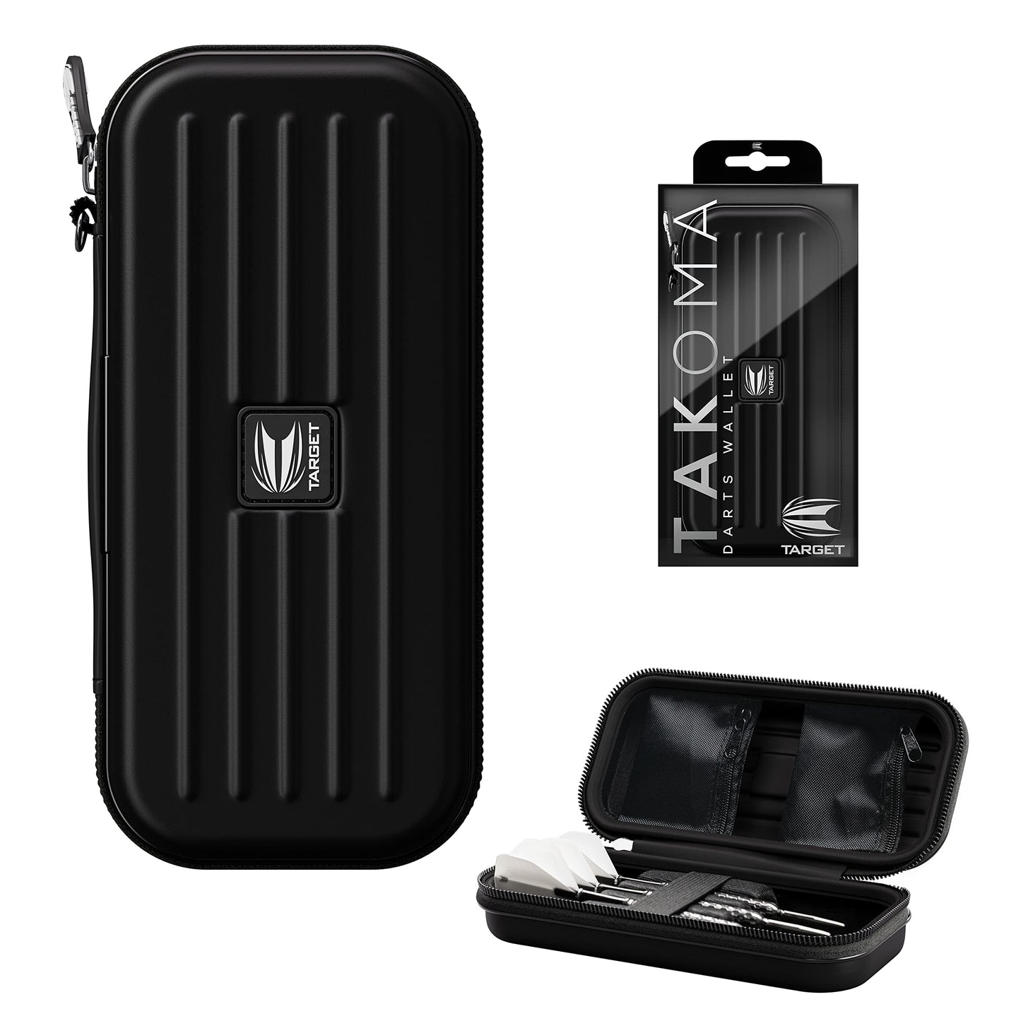 - TARGET Darts | Takoma Darts Wallet | Regular Size | Black | Darts Case Holds 3 Darts -