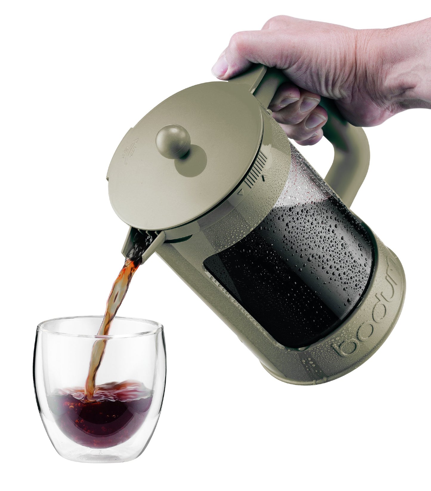 Bodum Bean Cold Brew Coffee Maker Set, 1.5 l, 51 oz, Black, 12.5x20x22.7 cm