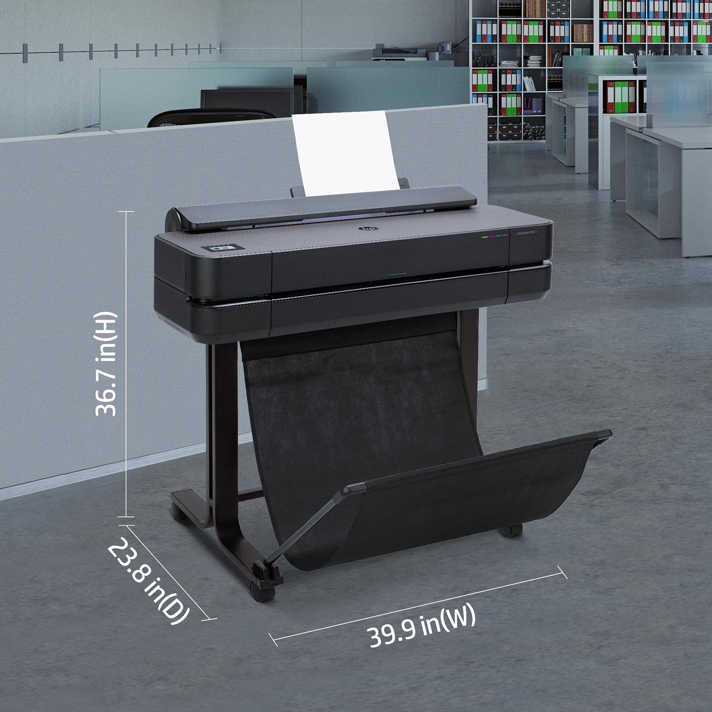 - HP DesignJet T630 Large Format Plotter Printer 24in up to A1 | Mobile Printing | Wi-Fi | Gigabit Ethernet | Hi-Speed USB 2.0 -