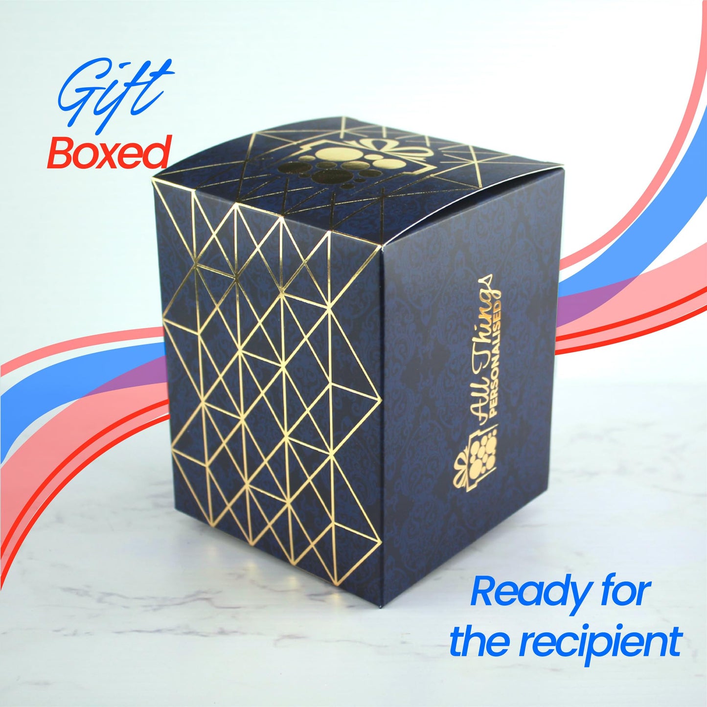 - Personalised Engraved Bubble Whiskey Tumbler Glass -