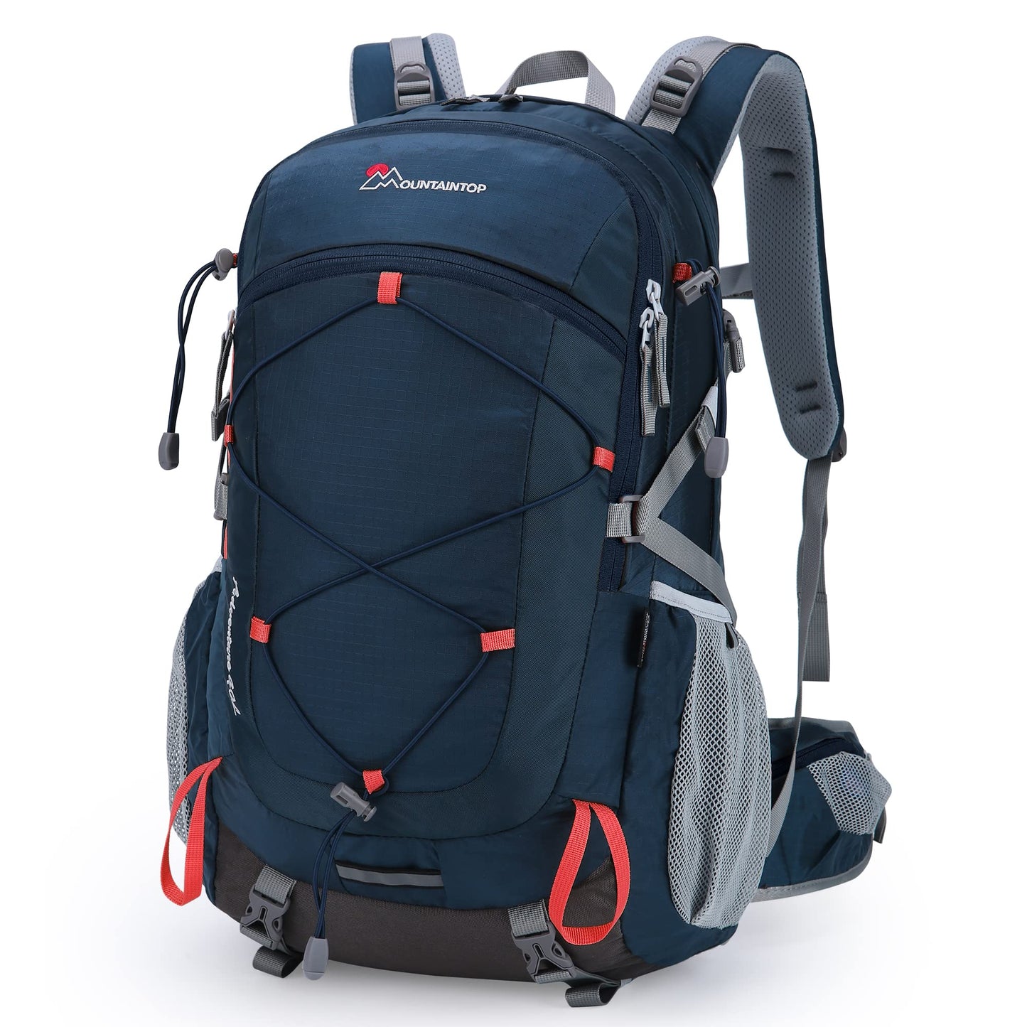 - MOUNTAINTOP Hiking Backpack | 40L | Water Resistent Trekking Rucksack -