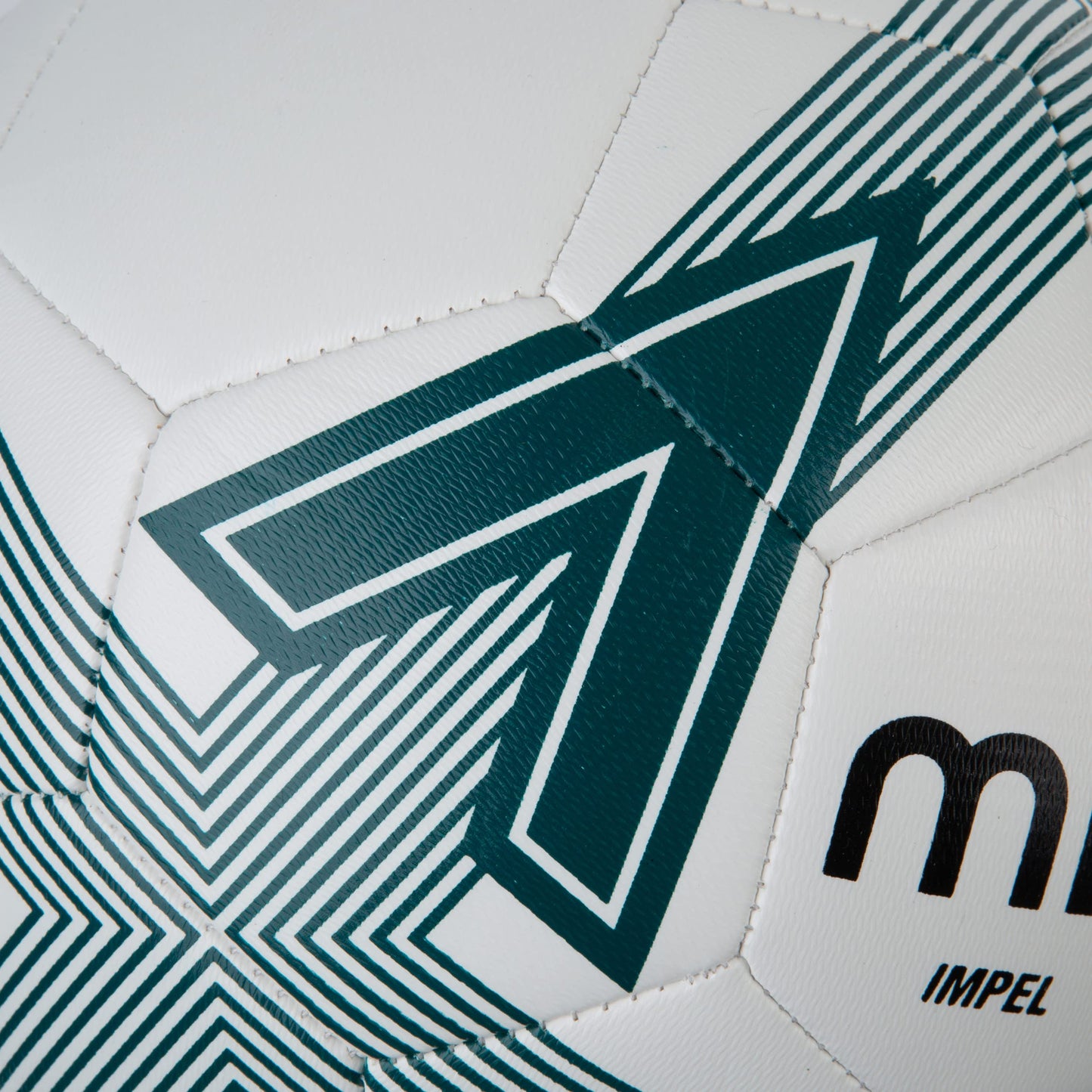 - Mitre Impel L30P Football | Highly Durable | Shape Retention | White/Green | Size 5 -