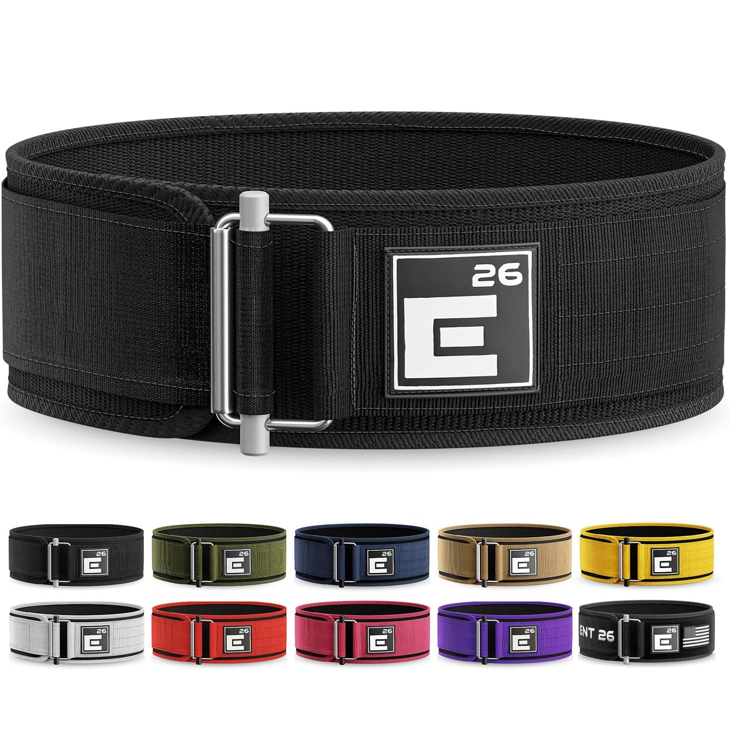 - Element 26 Self-Locking Weight Lifting Belt | Premium Weightlifting Belt -