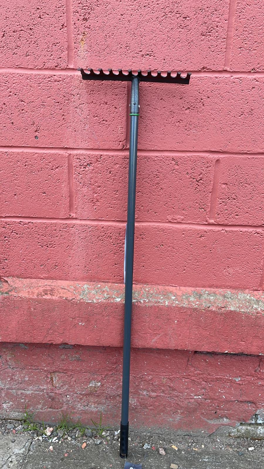 - tradefirst 12 Teeth Garden Rake | Heavy Duty | Carbon Steel -