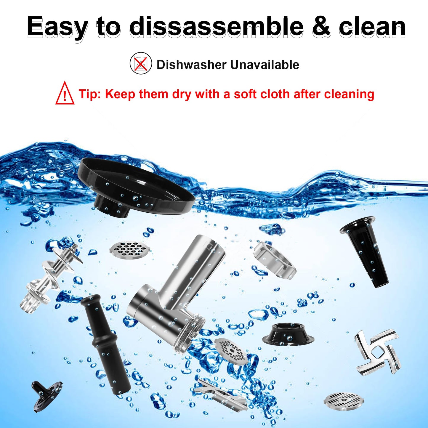 - RBAYSALE Meat Grinder Mincer | Meat Mincer Machine with Kibbe Attachment -