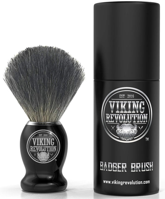 - Viking Revolution Badger Hair Shaving Brush for Men -
