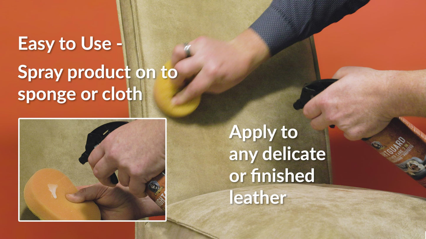 - KnightGuard Leather Care 3in1 | Cleans | Conditions | Protects -