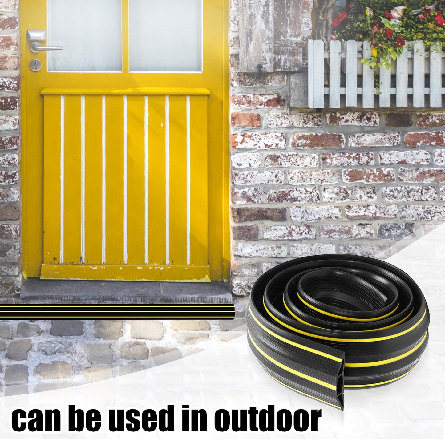- Floor Cable Protector | 2M Floor Cord Covers | Cable Covers for Wires Floor -
