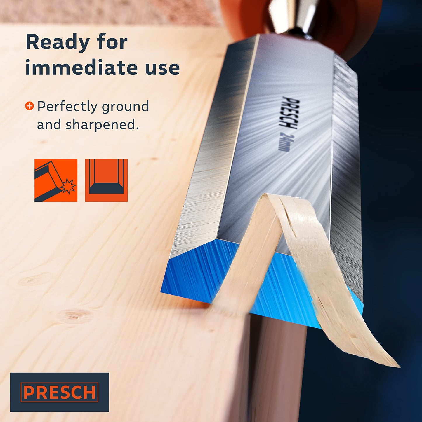 - Presch Chisel Set for Wood 4 pc | Bag | Sharp Chisel Set (6, 12, 18, 24mm) -