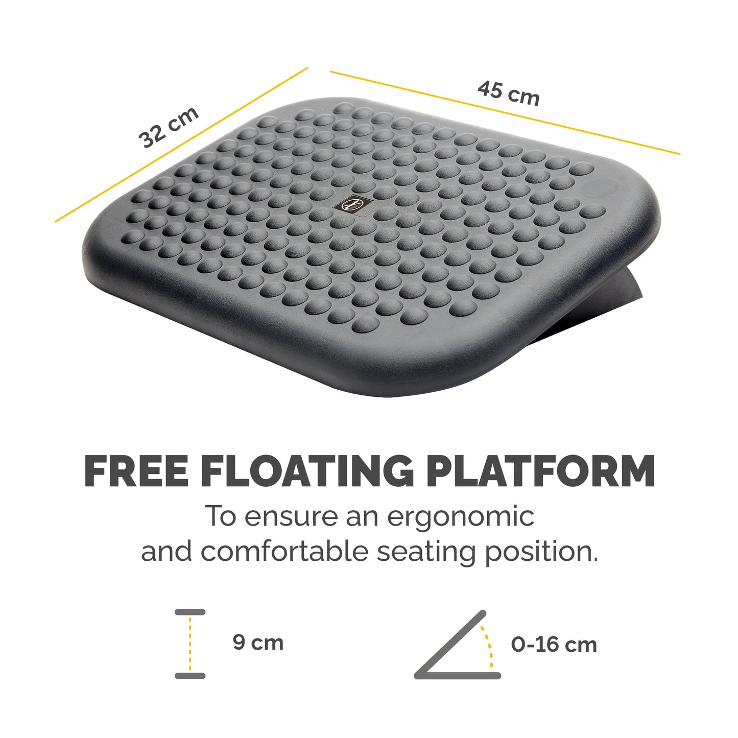 - Fellowes Foot Rest Under Desk | Everyday Foot Support Ergonomic Foot Rest -