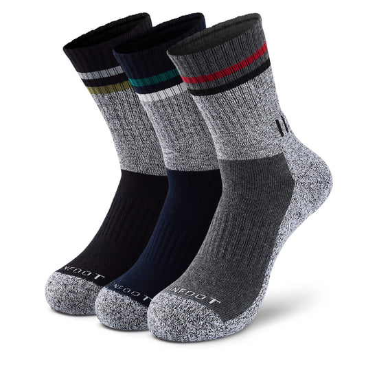 - MONFOOT 3 Pairs | Trekking Hiking Socks -