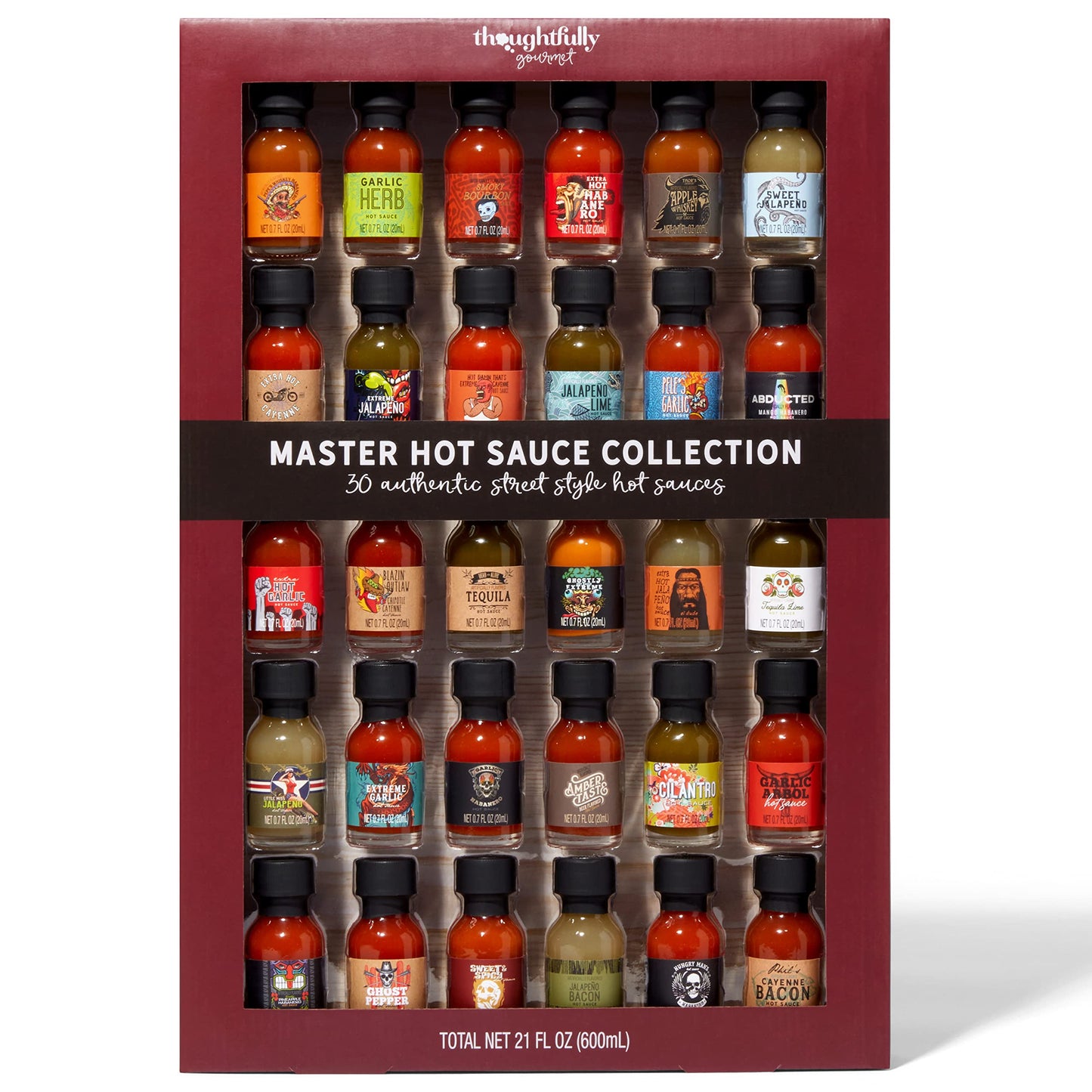 - Thoughtfully Gourmet | Master Hot Sauce Collection Gift Set -