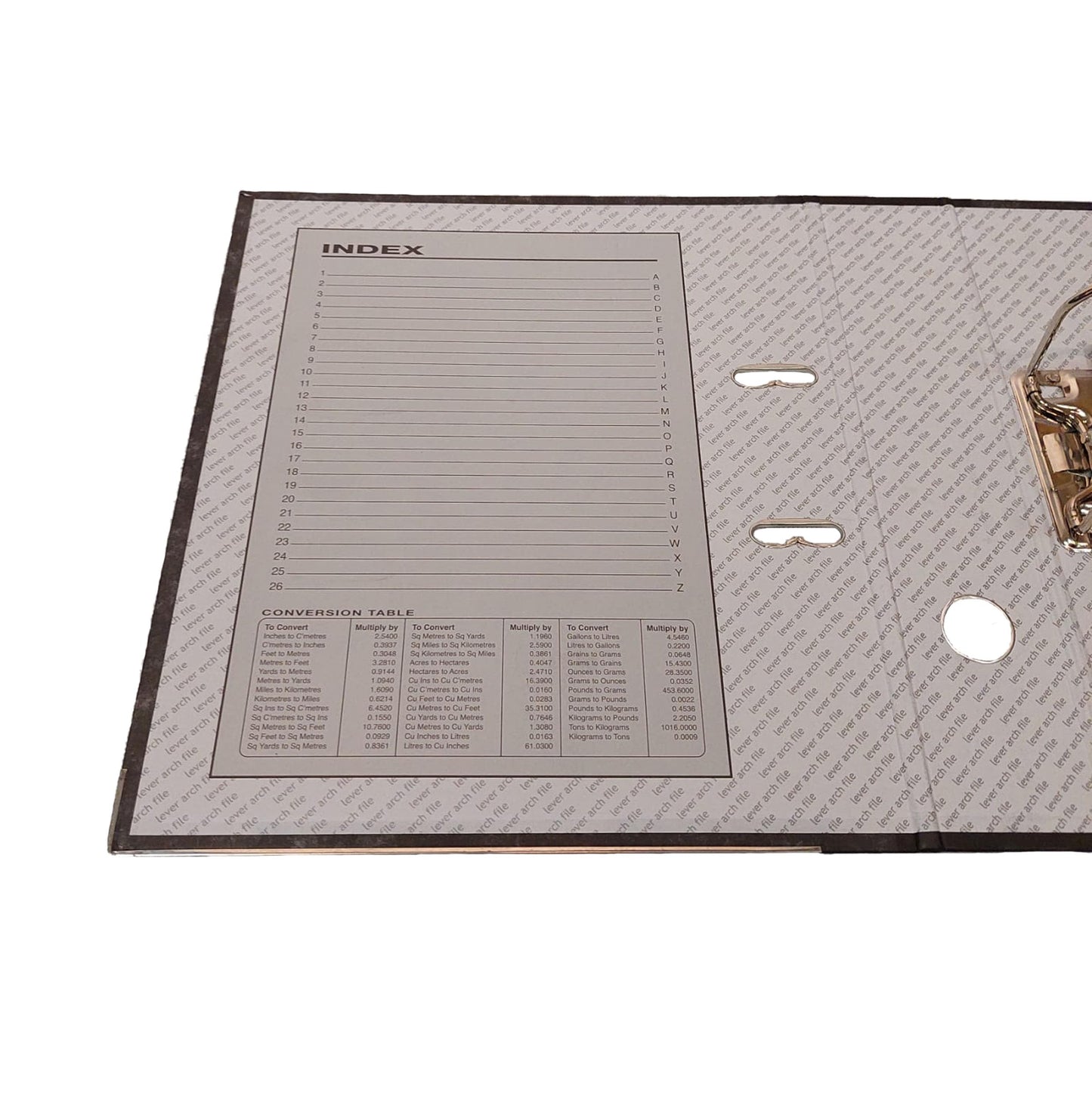 - Eastlight A4 Lever Arch Files Black & White Pack of 10 -