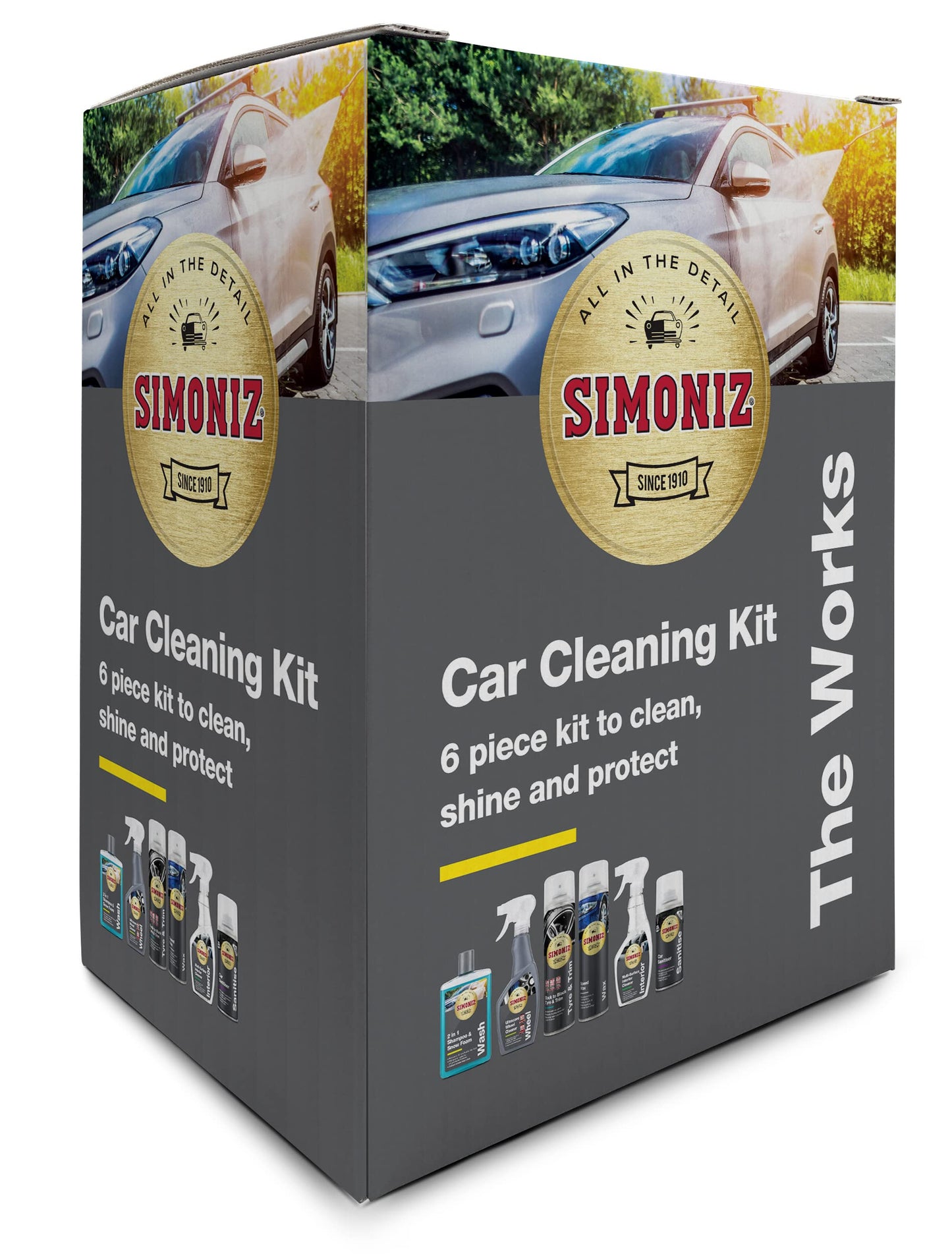 - Simoniz The Works Car Valeting Kit | Ultimate Car Cleaning Kit -