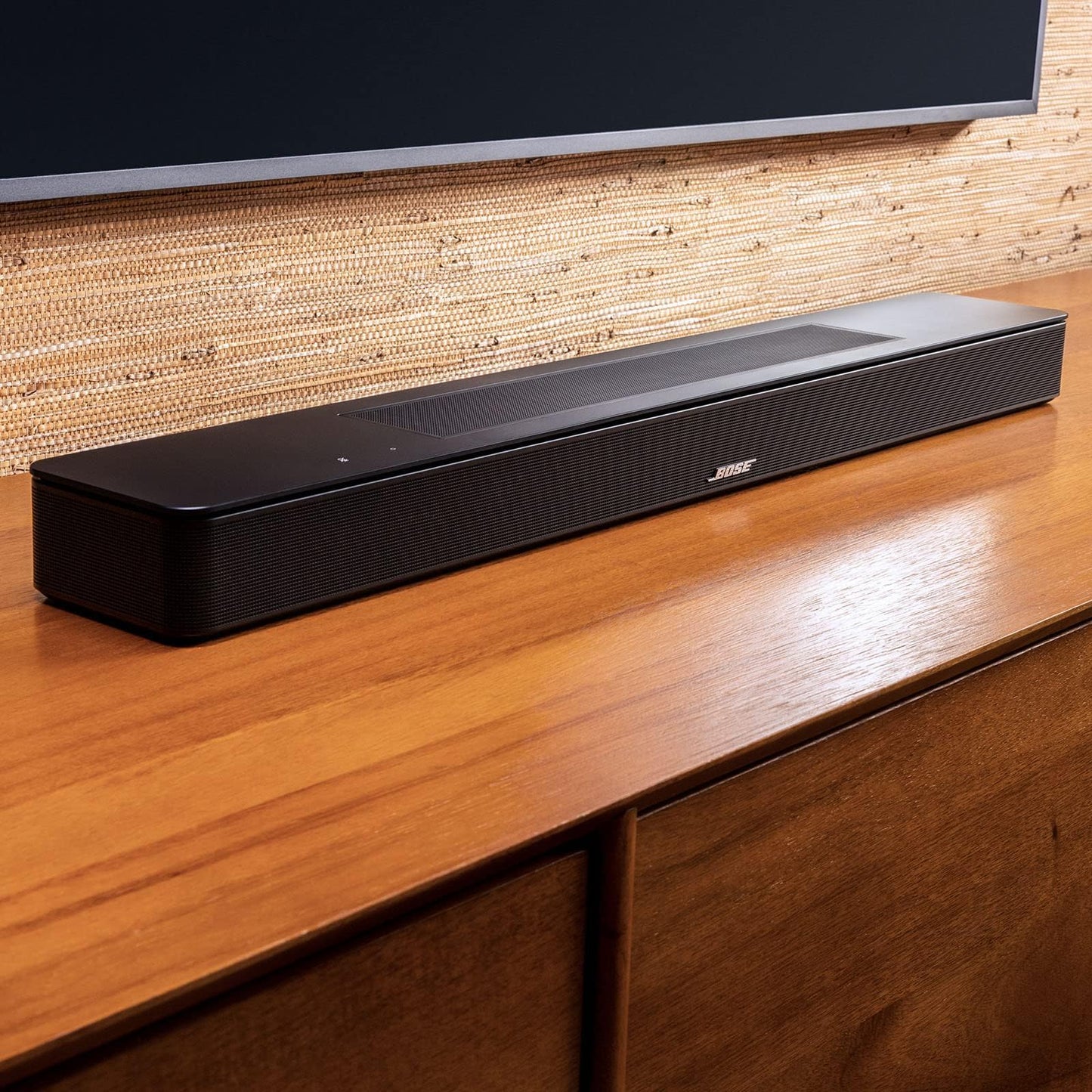 Bose Smart Soundbar 600 Dolby Atmos with Alexa Built-In, Bluetooth connectivity – Black